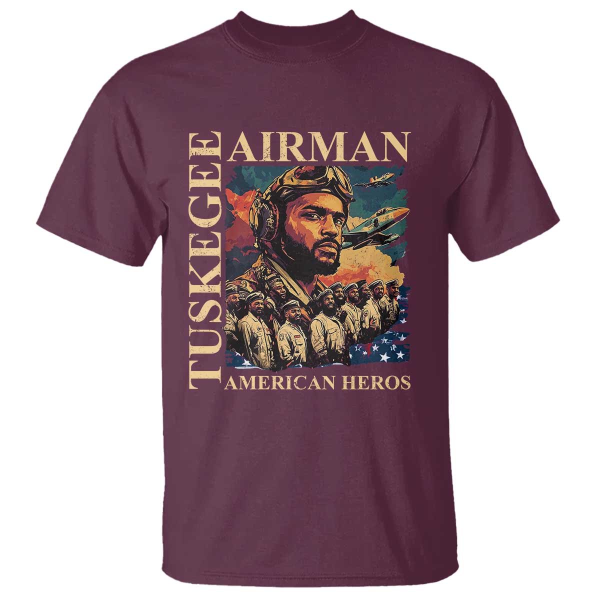 tuskegee-airman-t-shirt-american-heroes-us-pilots-black-history