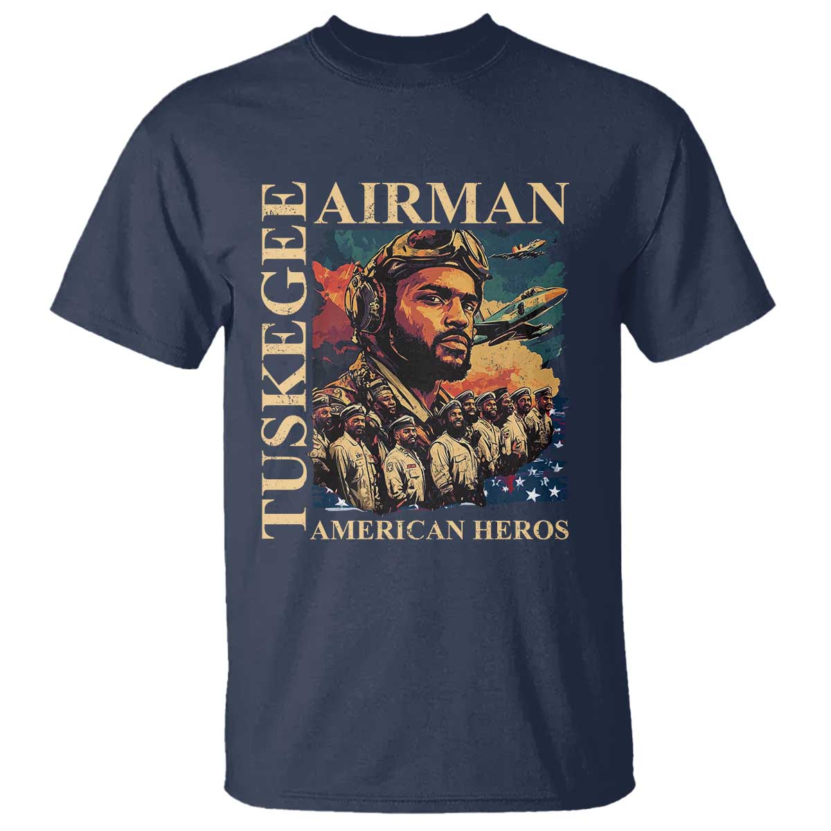 tuskegee-airman-t-shirt-american-heroes-us-pilots-black-history