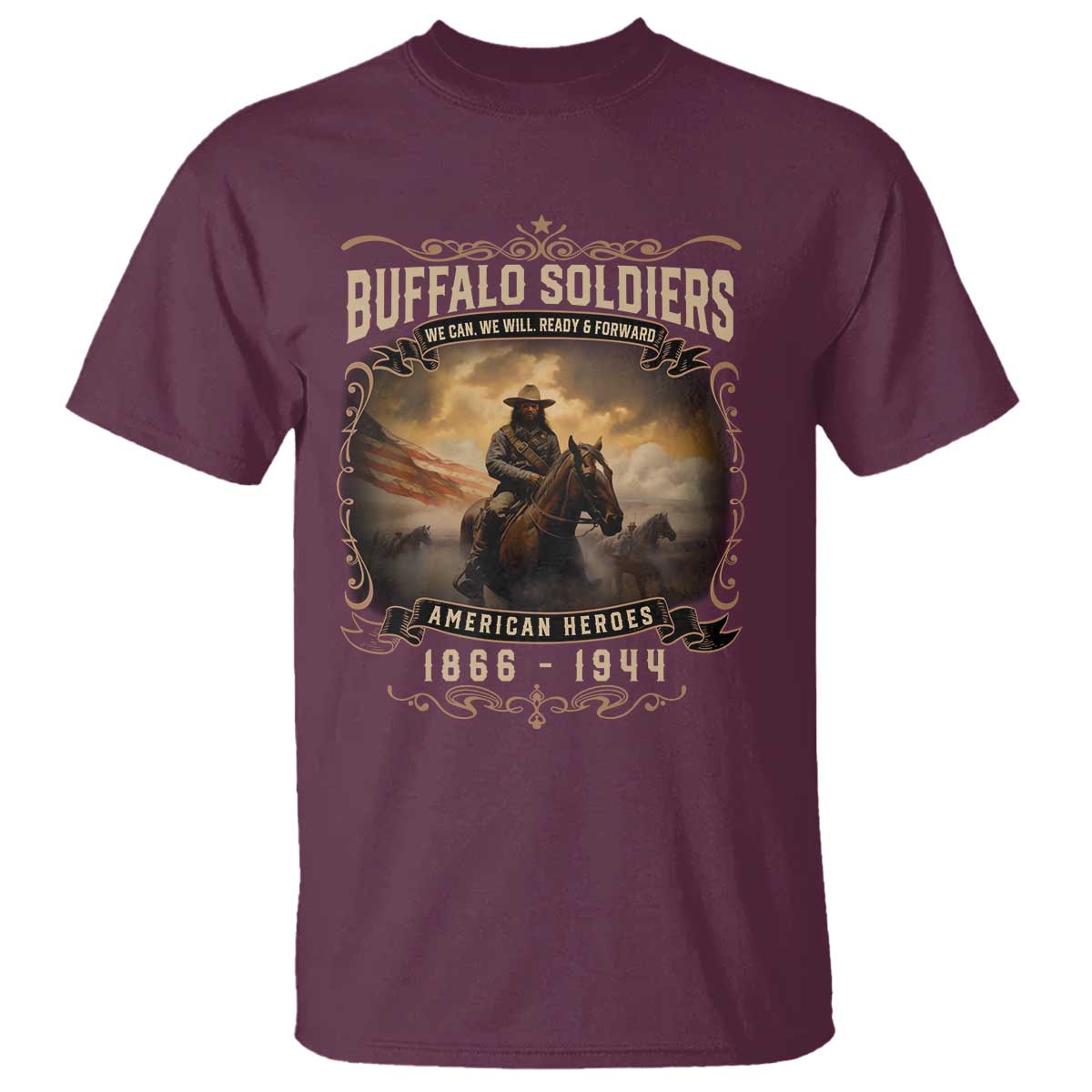 buffalo-soldiers-t-shirt-american-heros-cavalry-black-history