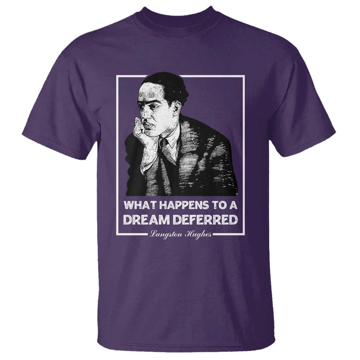 langston-hughes-t-shirt-a-dream-deferred-harlem-renaissance-black-history