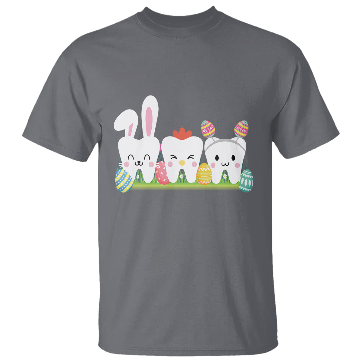 easter-day-t-shirt-funny-tooth-glasses-dental-dentist