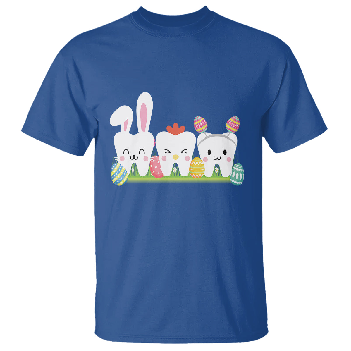 easter-day-t-shirt-funny-tooth-glasses-dental-dentist