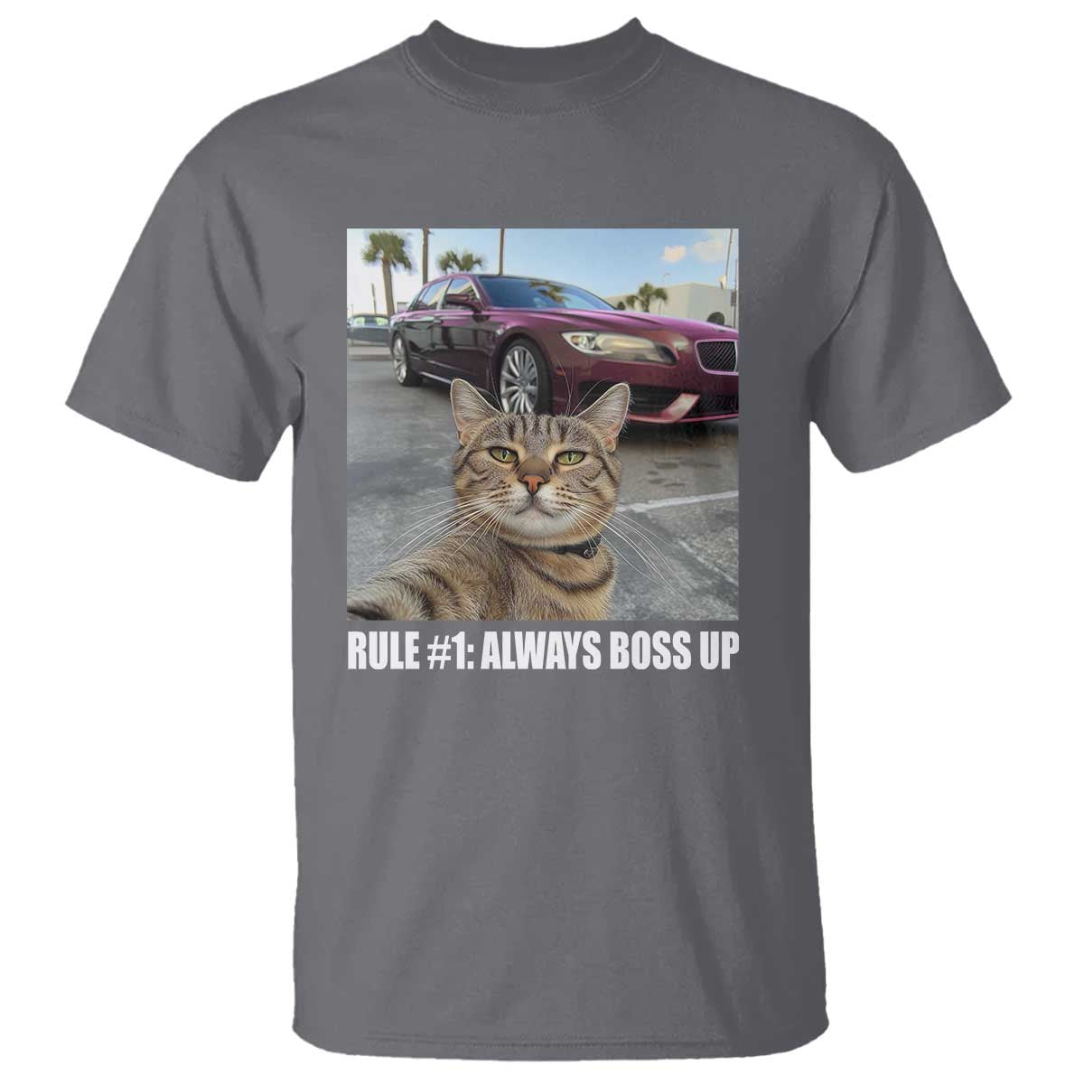 funny-cat-meme-t-shirt-rule-no1-always-boss-up