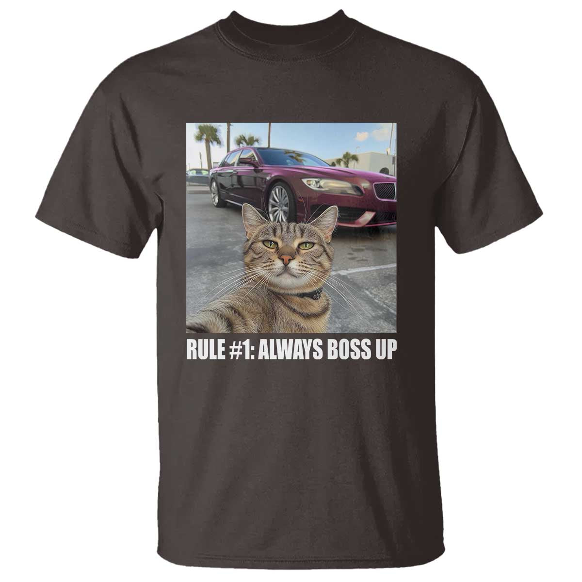 funny-cat-meme-t-shirt-rule-no1-always-boss-up