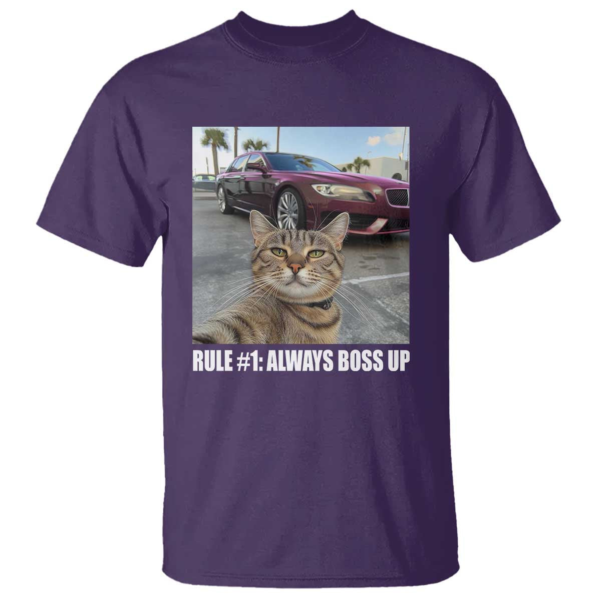 funny-cat-meme-t-shirt-rule-no1-always-boss-up
