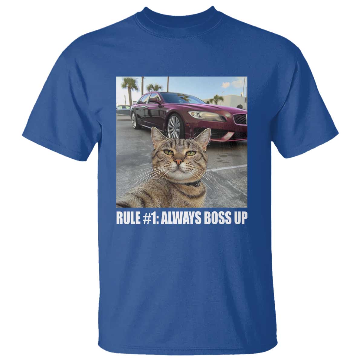 funny-cat-meme-t-shirt-rule-no1-always-boss-up