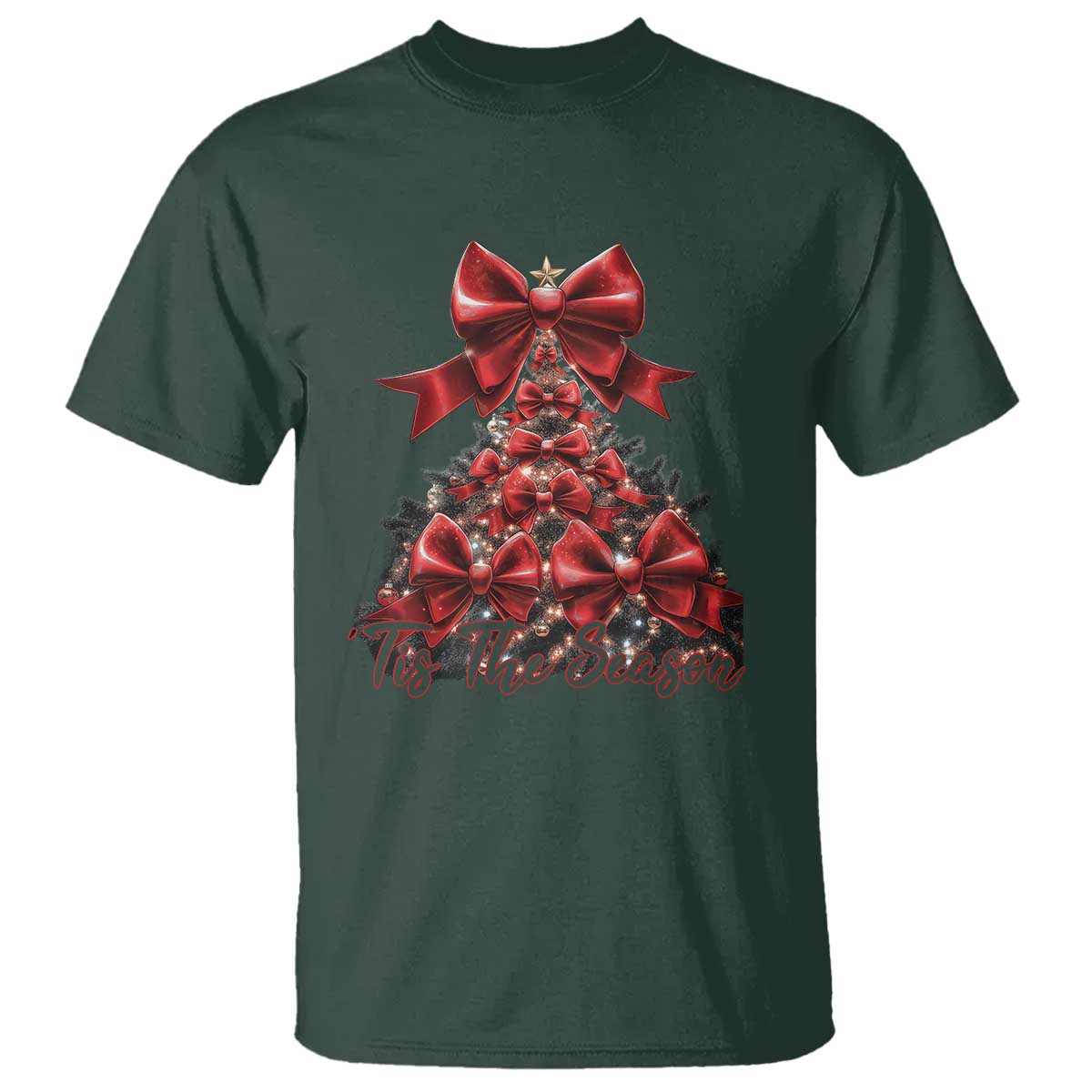 christmas-tree-coquette-tis-the-season-t-shirt