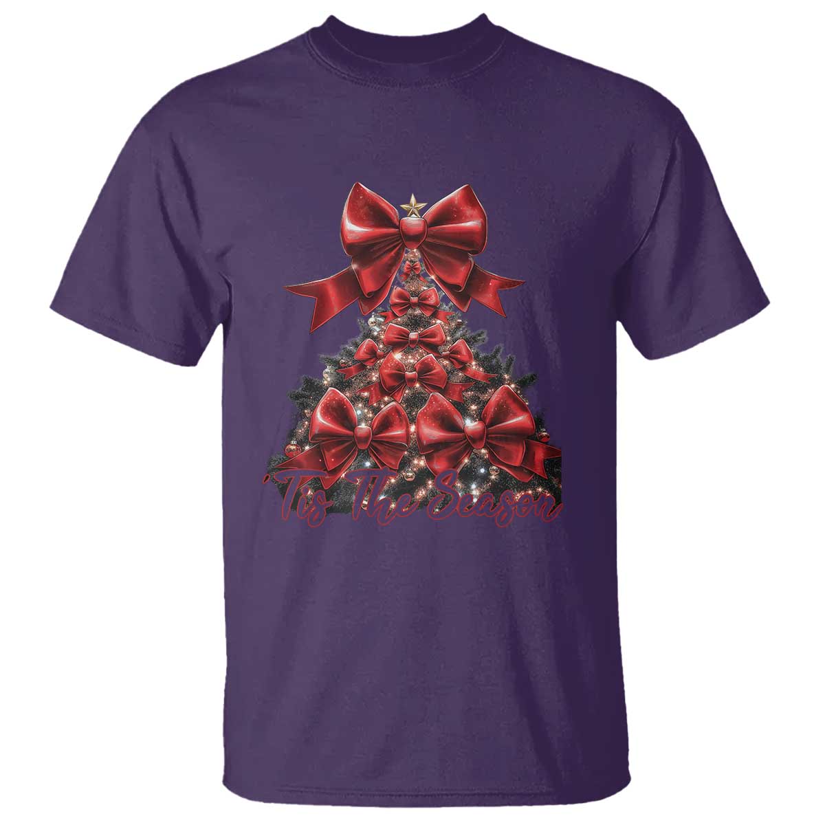 christmas-tree-coquette-tis-the-season-t-shirt