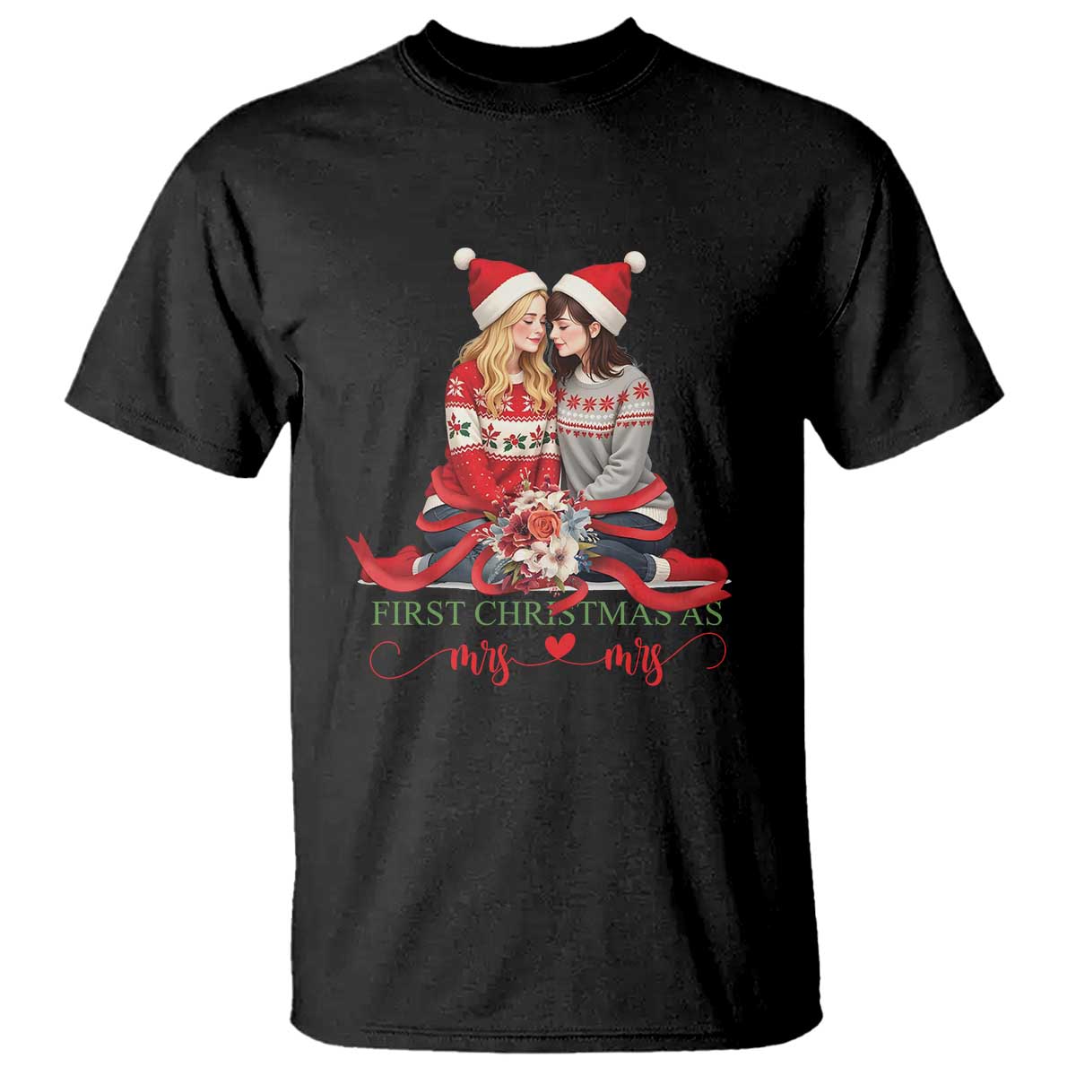 our-first-christmas-as-mrs-mrs-t-shirt-lgbt-les-couple-xmas