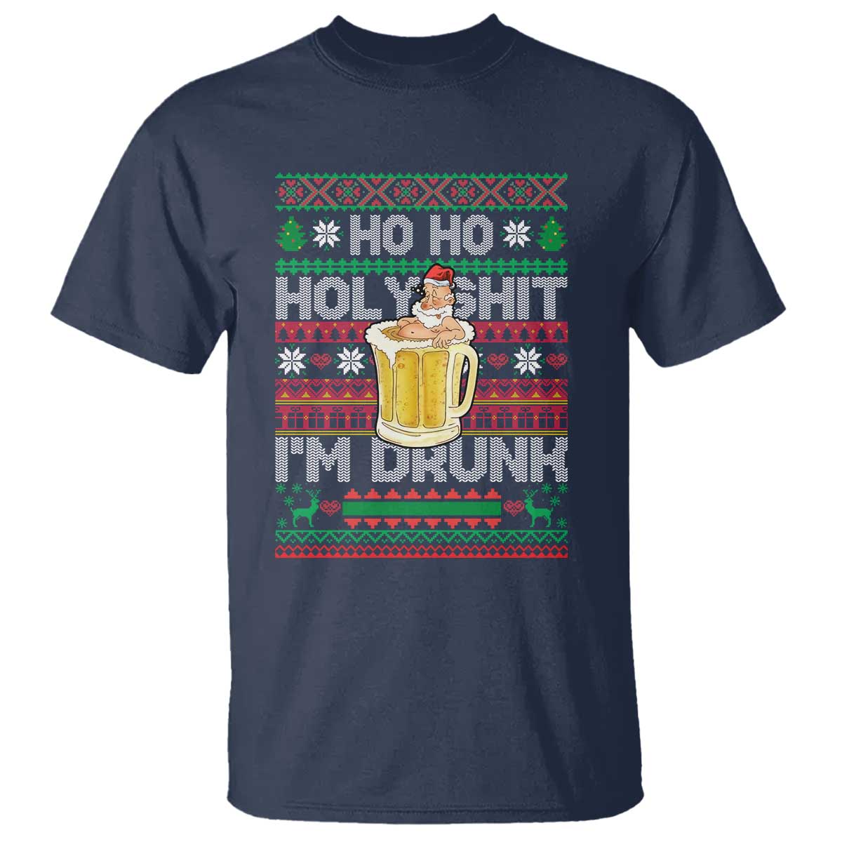 funny-christmas-t-shirt-ho-ho-holy-shit-im-drunk-santa-drinking-beer