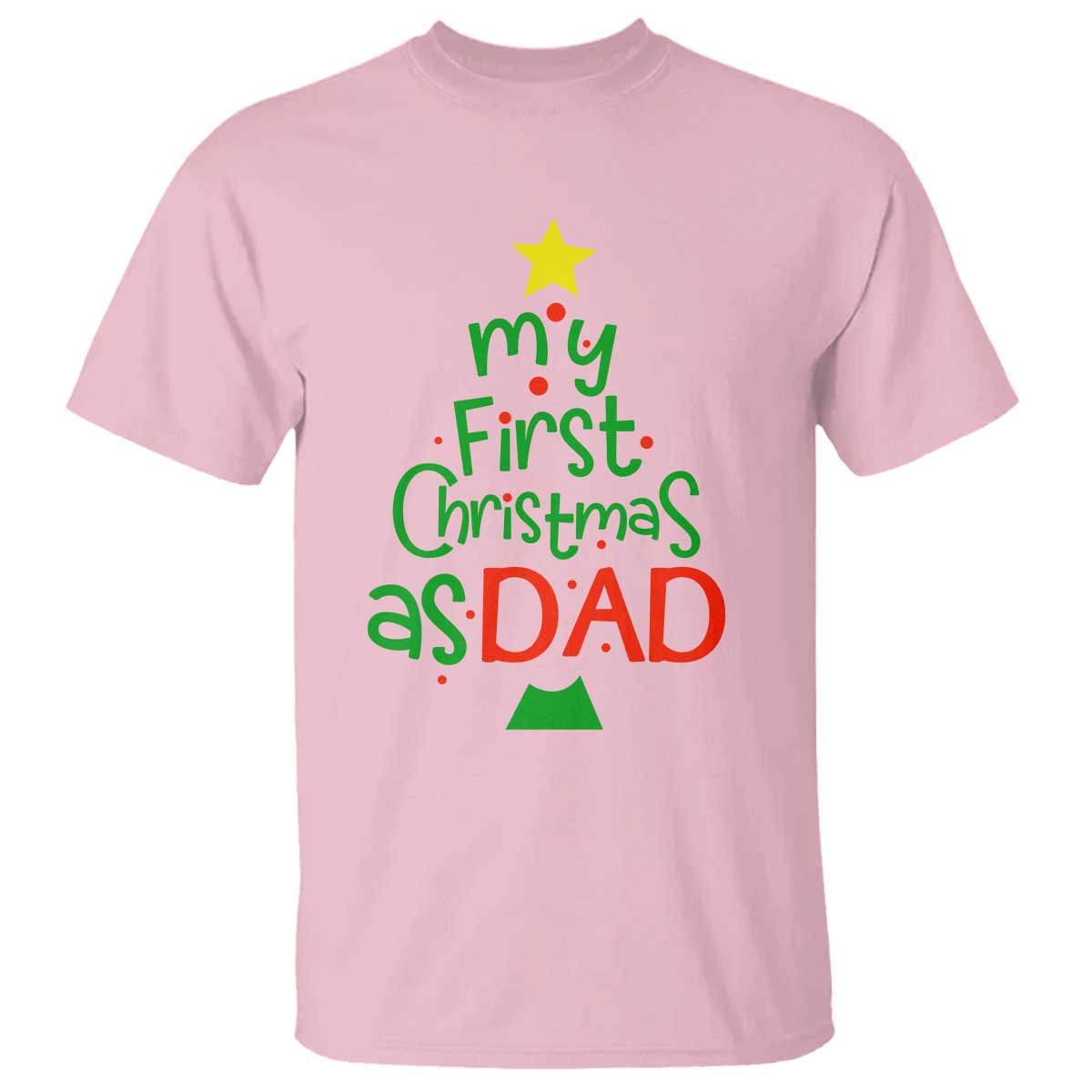 my-first-christmas-as-dad-family-matching-t-shirt