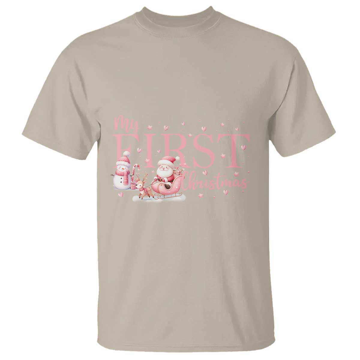 cute-first-christmas-t-shirt-pink-santa-snowman