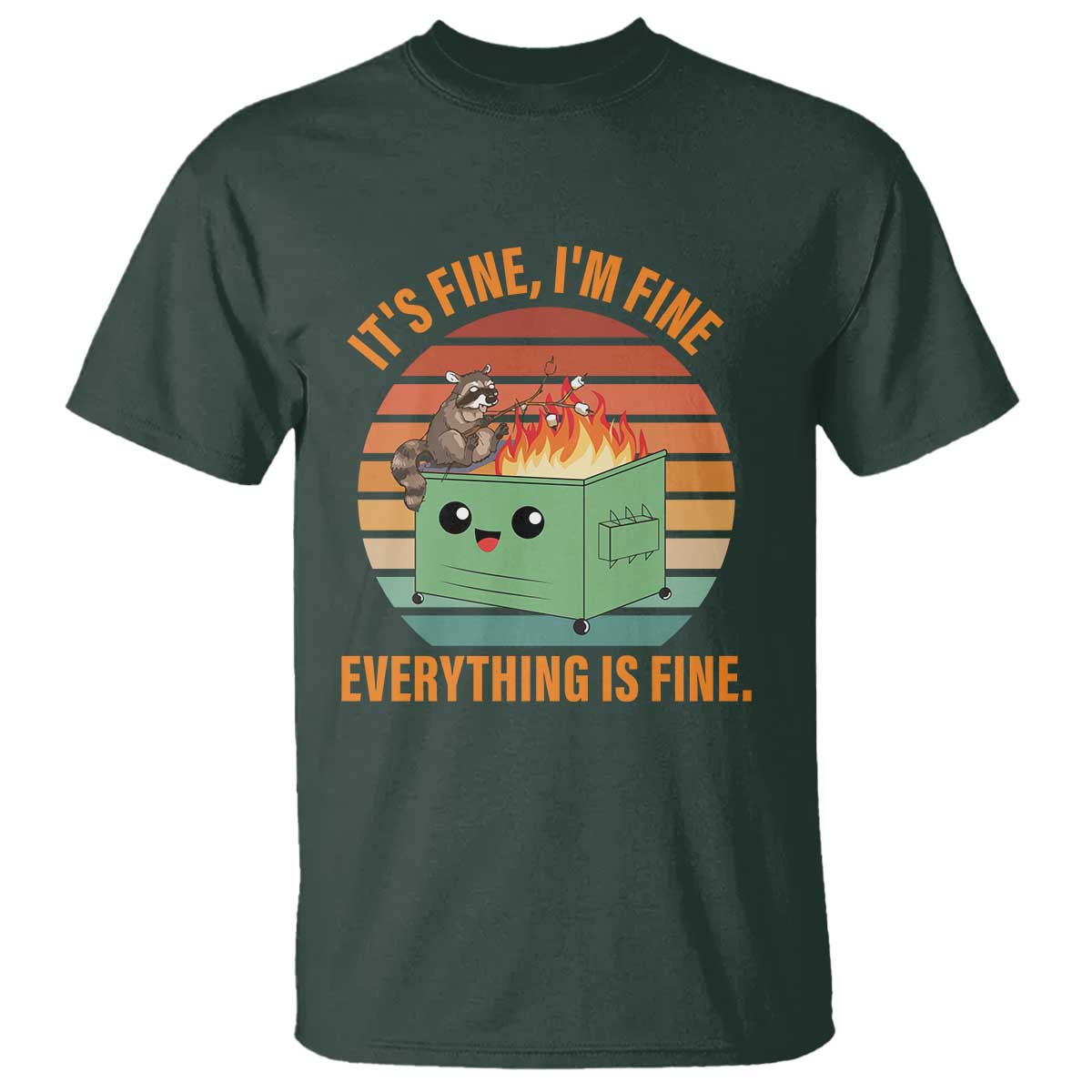 funny-dumpster-fire-t-shirt-its-fine-im-fine-everythings-fine-raccoon