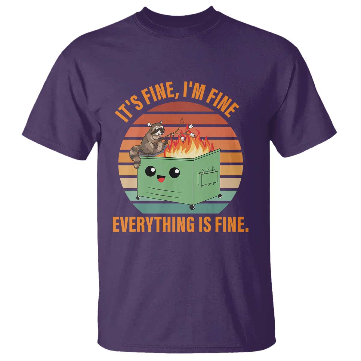 funny-dumpster-fire-t-shirt-its-fine-im-fine-everythings-fine-raccoon