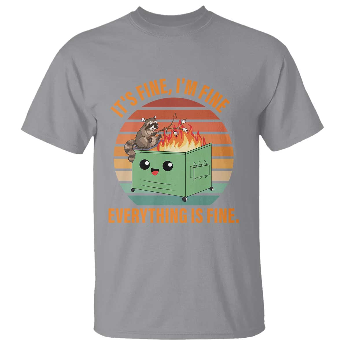 funny-dumpster-fire-t-shirt-its-fine-im-fine-everythings-fine-raccoon