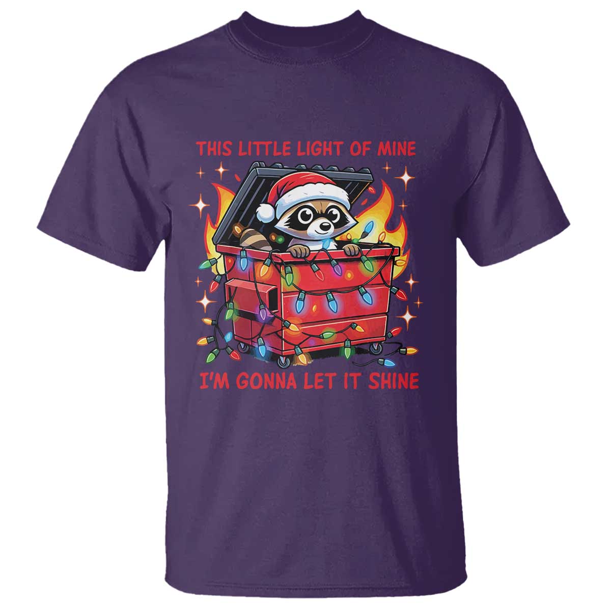 funny-christmas-t-shirt-this-little-light-of-mine-lil-dumpster-fire