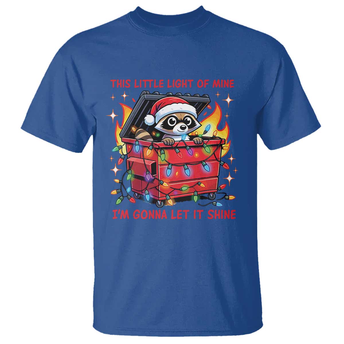 funny-christmas-t-shirt-this-little-light-of-mine-lil-dumpster-fire