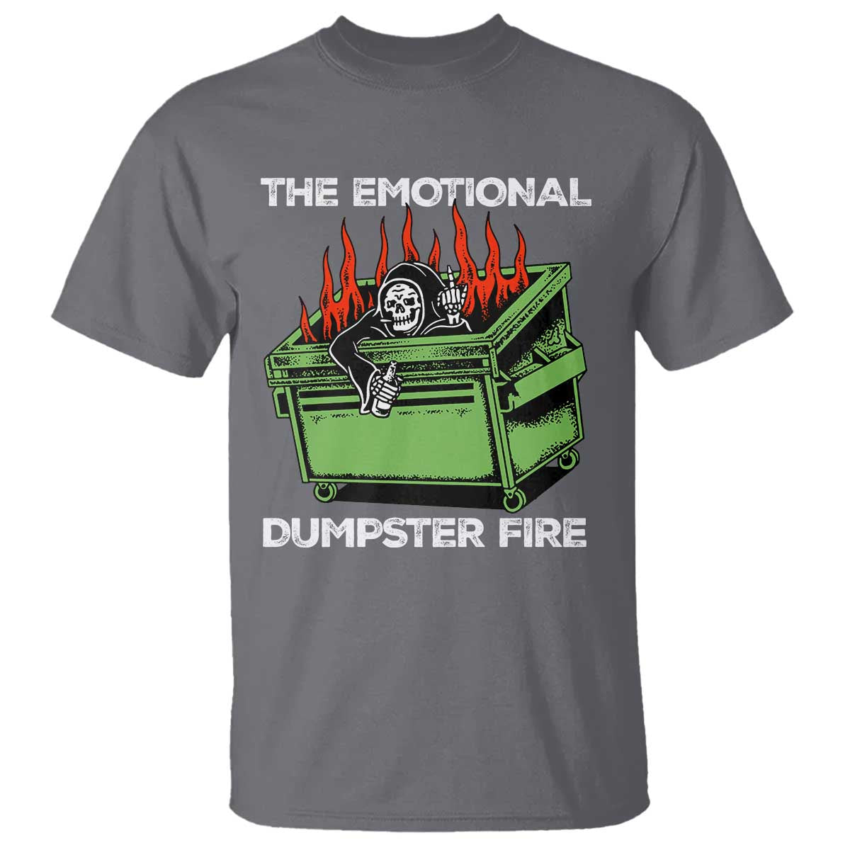 funny-emotional-dumpster-fire-skeleton-t-shirt