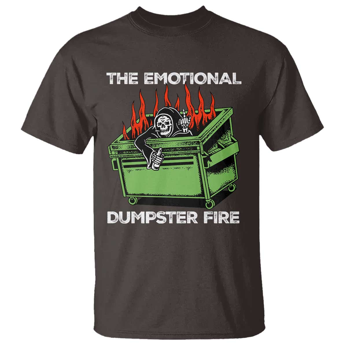 funny-emotional-dumpster-fire-skeleton-t-shirt