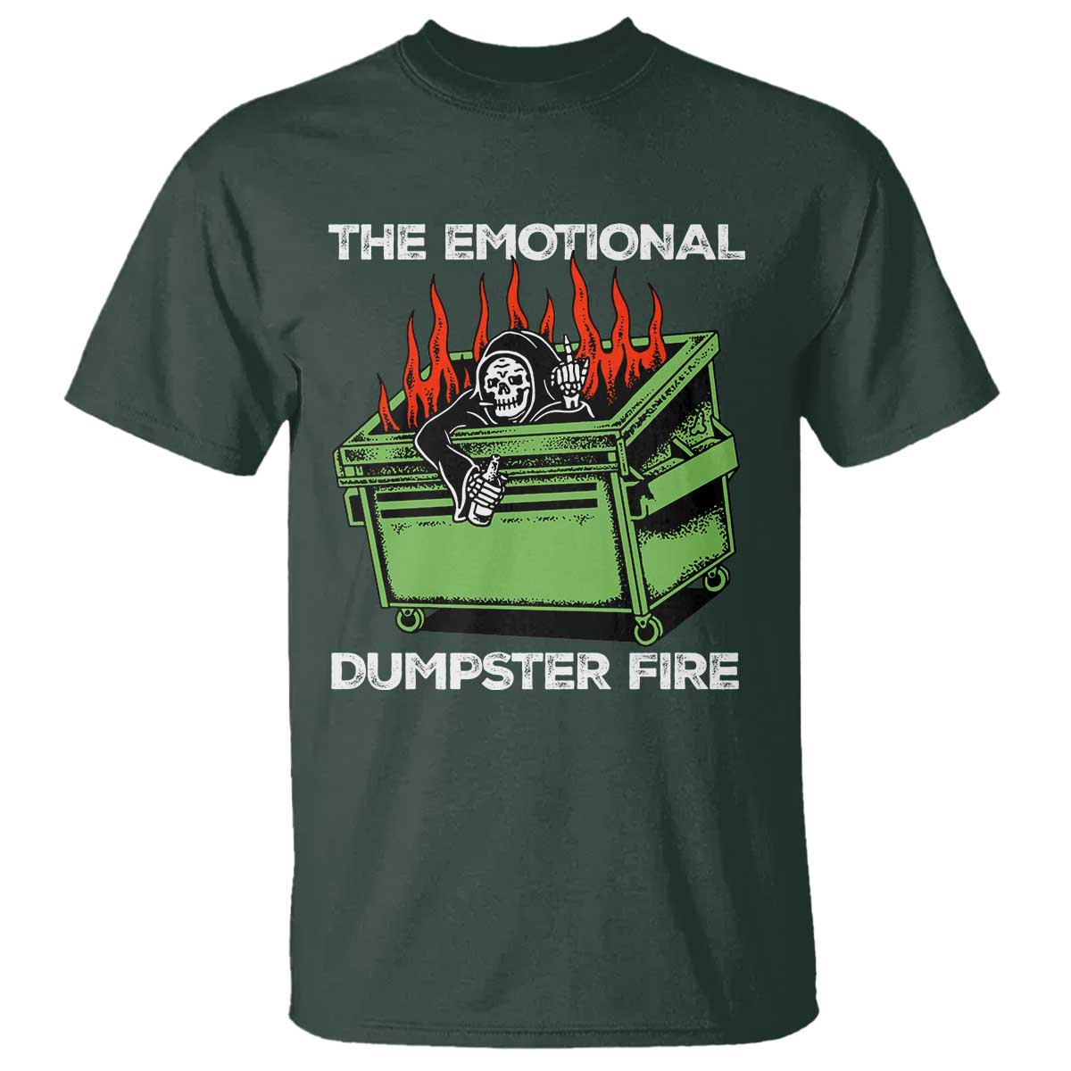 funny-emotional-dumpster-fire-skeleton-t-shirt