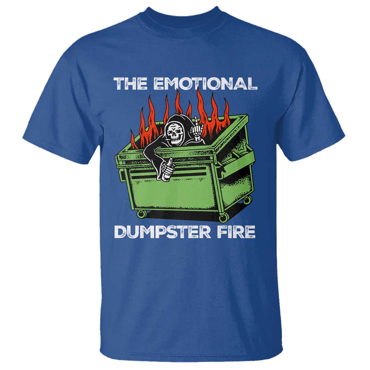 funny-emotional-dumpster-fire-skeleton-t-shirt