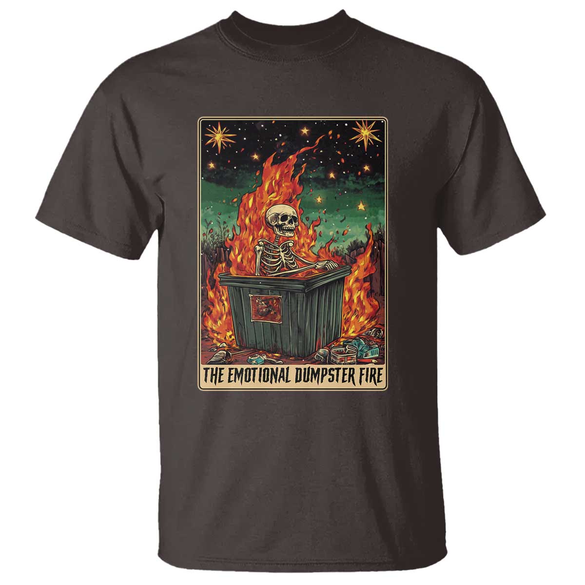emotional-dumpster-fire-skeleton-tarot-card-t-shirt