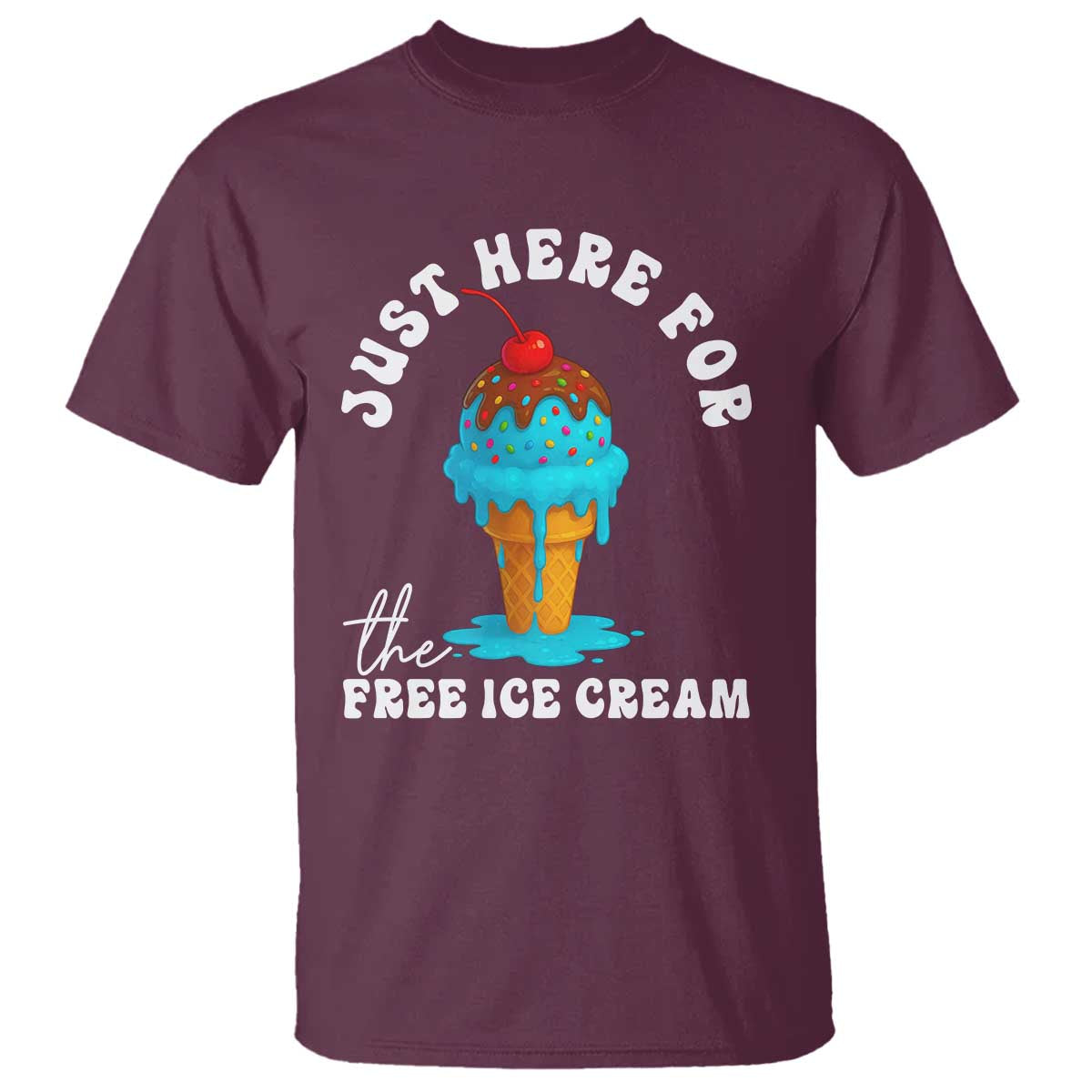 im-just-here-for-the-free-ice-cream-t-shirt-funny-cruise-summer-vacation