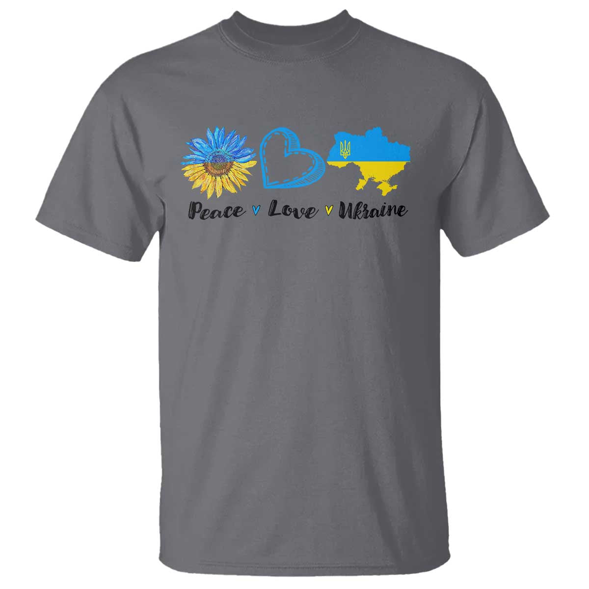 peace-love-ukraine-sunflower-flag-t-shirt