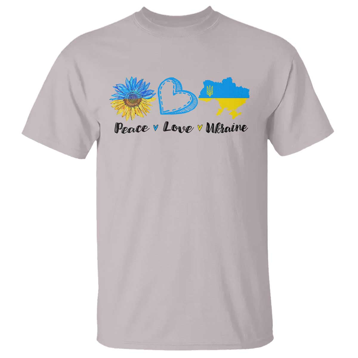 peace-love-ukraine-sunflower-flag-t-shirt