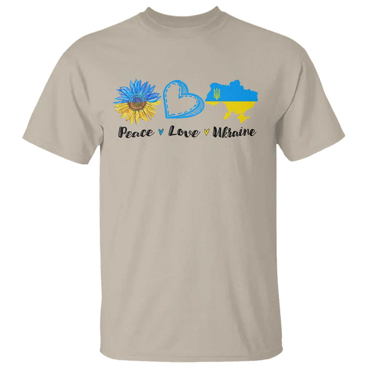 peace-love-ukraine-sunflower-flag-t-shirt