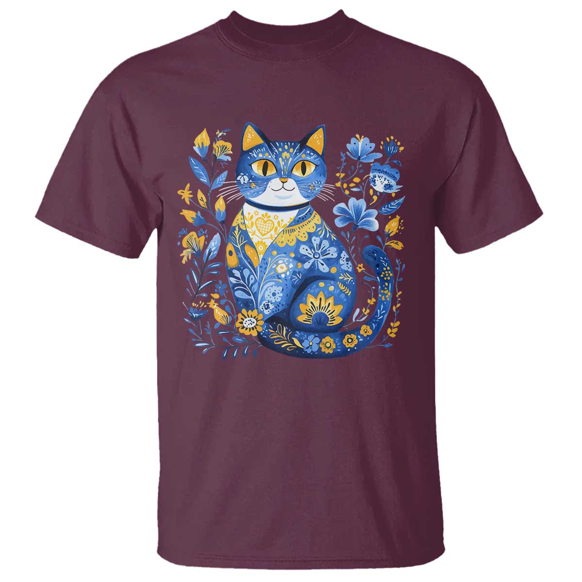ukraine-cat-floral-vintage-ukrainian-flag-t-shirt
