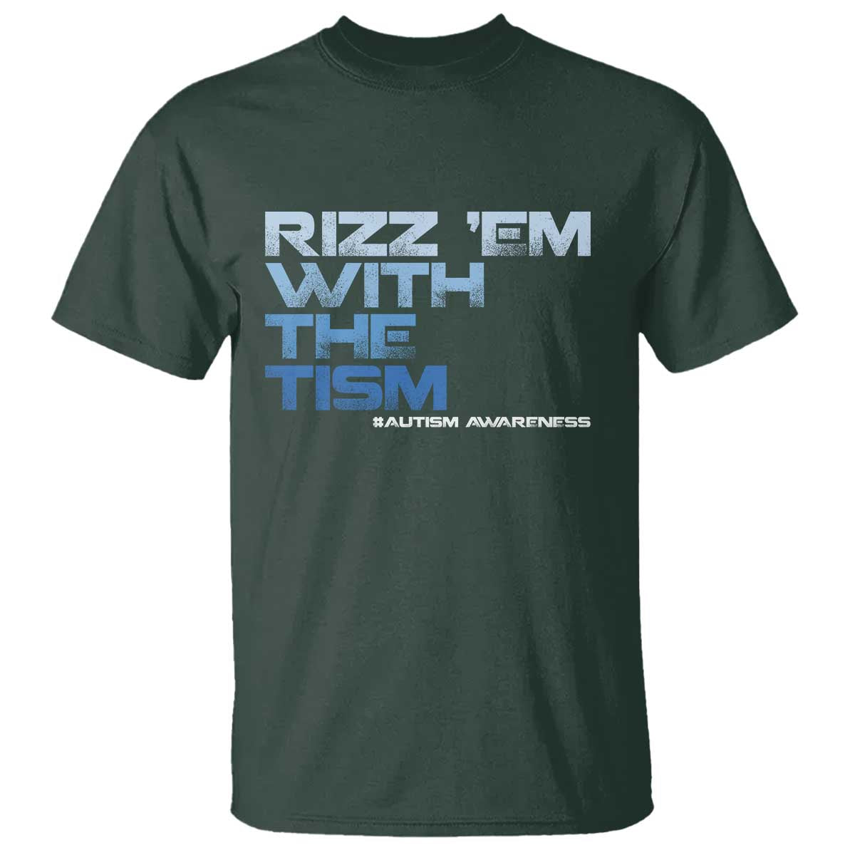 Funny Rizz Em With The Tism T Shirt Meme Autistic Autism Support