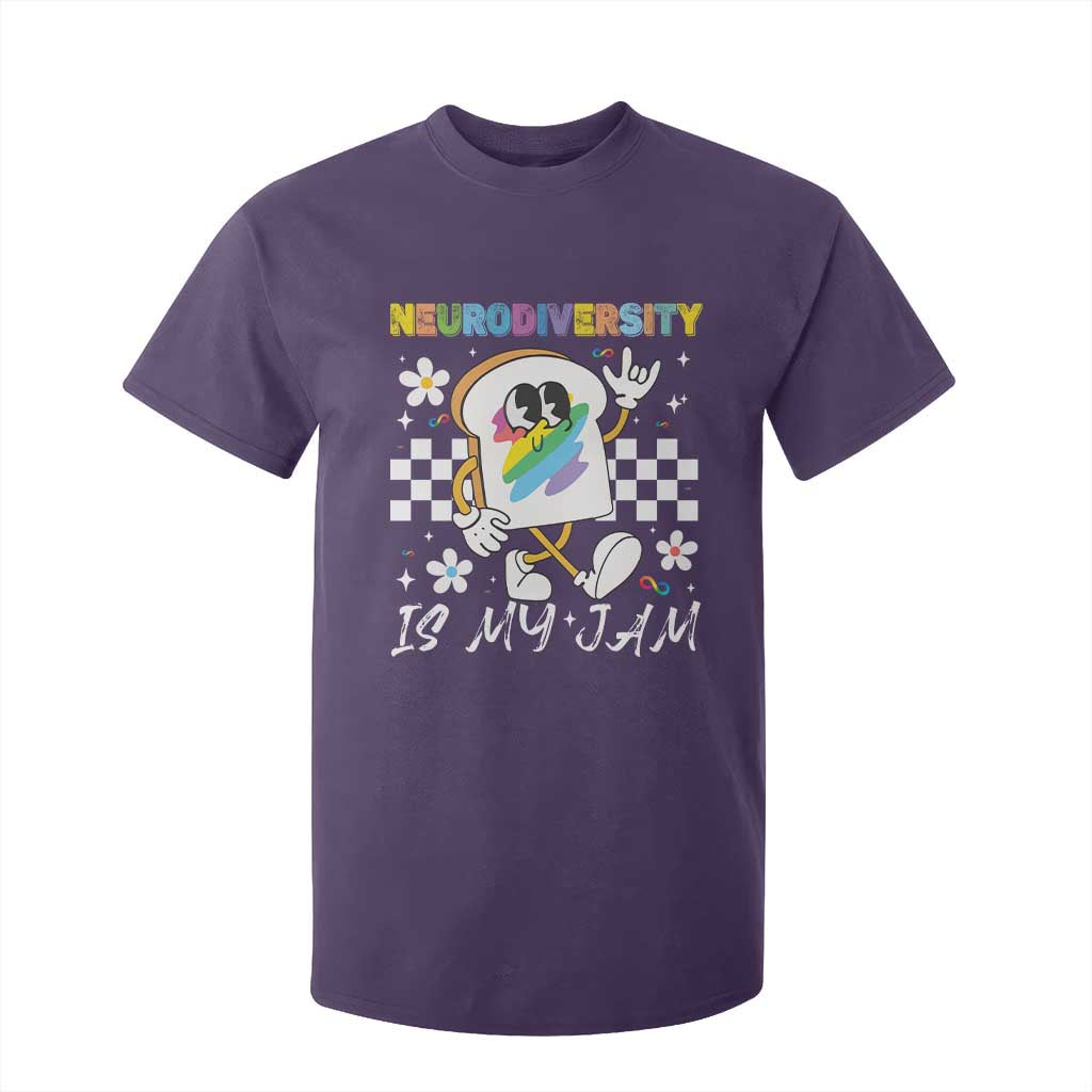 Neurodiversity Is My Jam Inclusion Autism Support T Shirt For Kid Special Education Teacher Para Gift