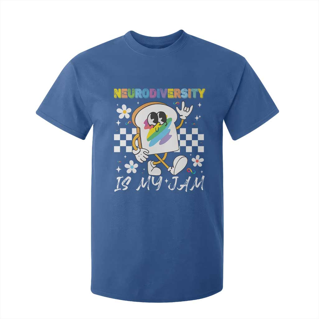 Neurodiversity Is My Jam Inclusion Autism Support T Shirt For Kid Special Education Teacher Para Gift