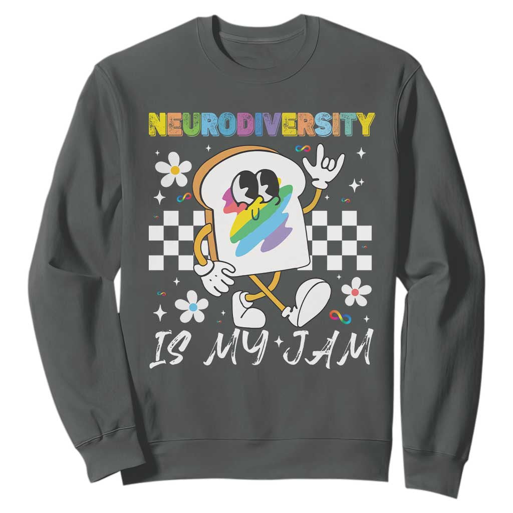 Neurodiversity Is My Jam Inclusion Autism Support Sweatshirt Special Education Teacher Para Gift