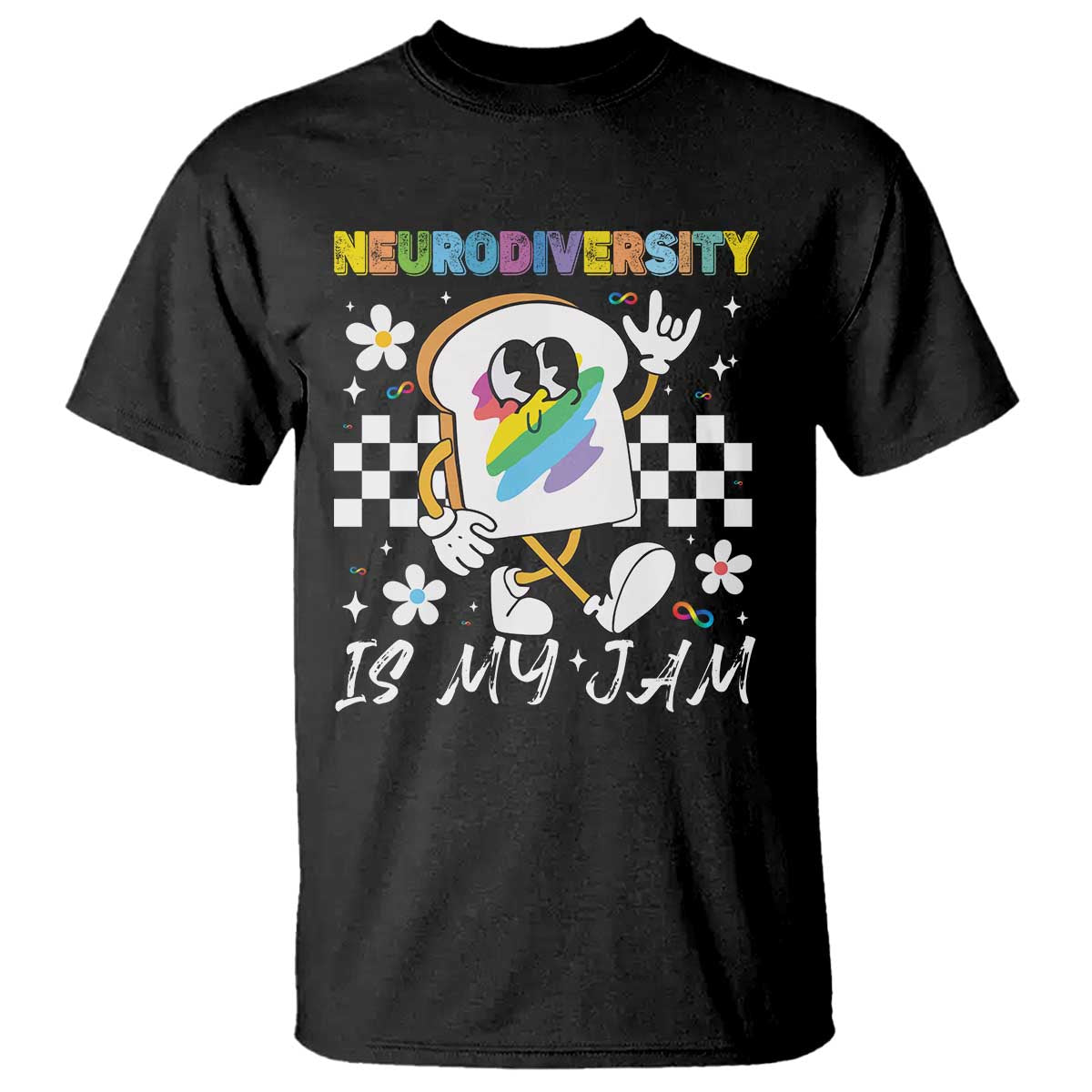 Neurodiversity Is My Jam Inclusion Autism Support T Shirt Special Education Teacher Para Gift