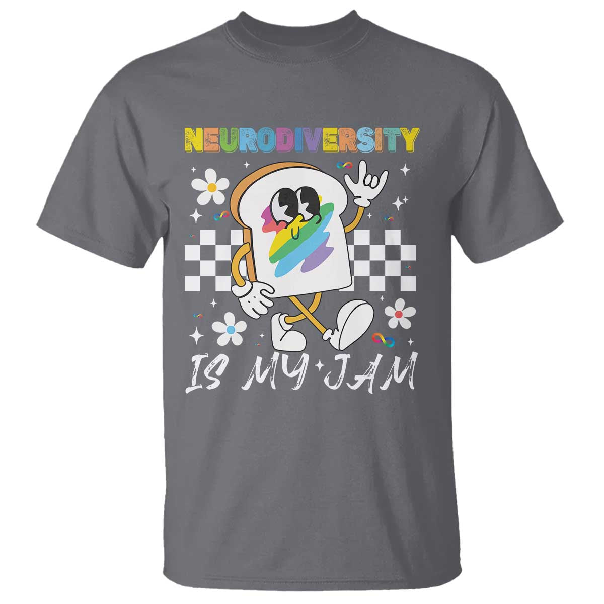 Neurodiversity Is My Jam Inclusion Autism Support T Shirt Special Education Teacher Para Gift