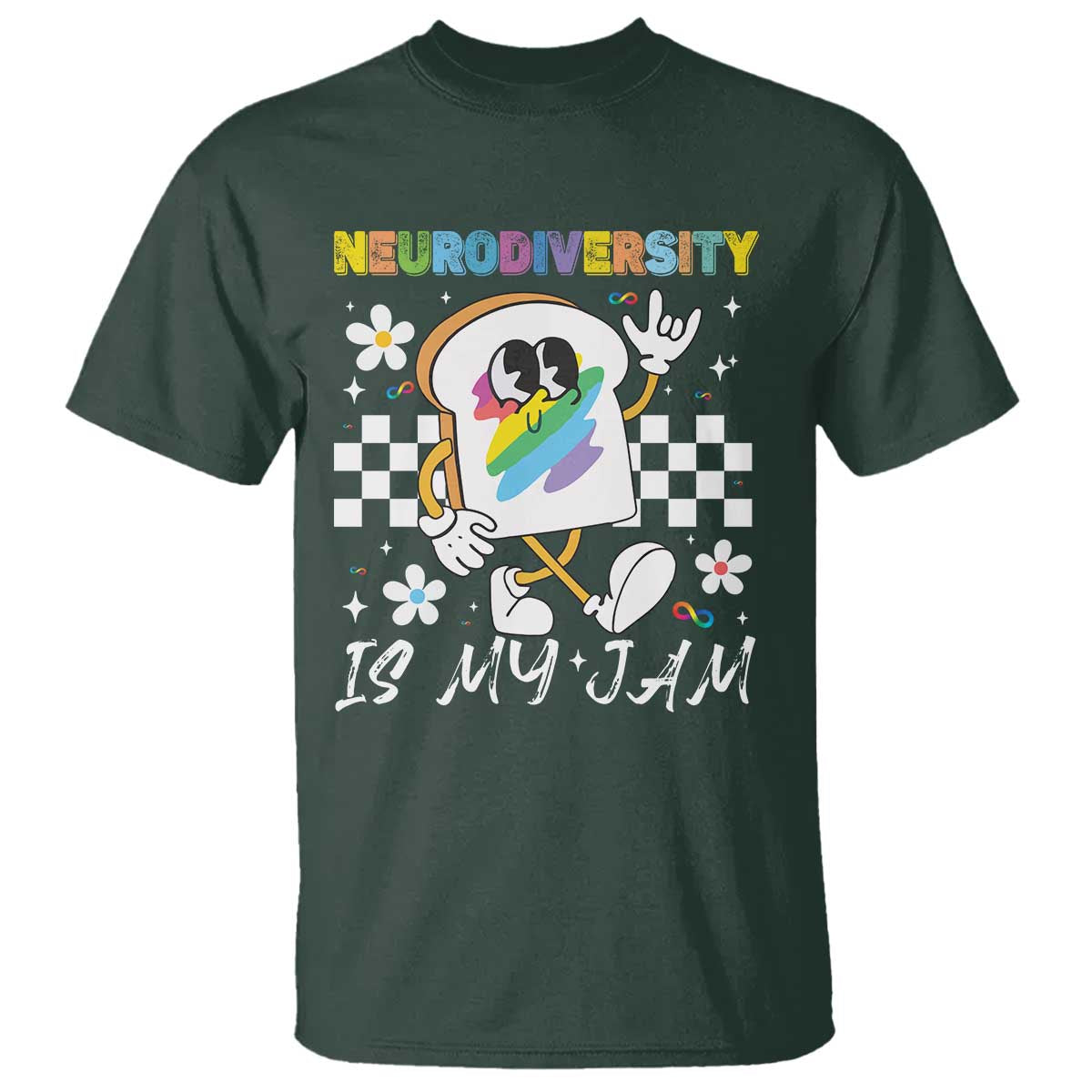 Neurodiversity Is My Jam Inclusion Autism Support T Shirt Special Education Teacher Para Gift