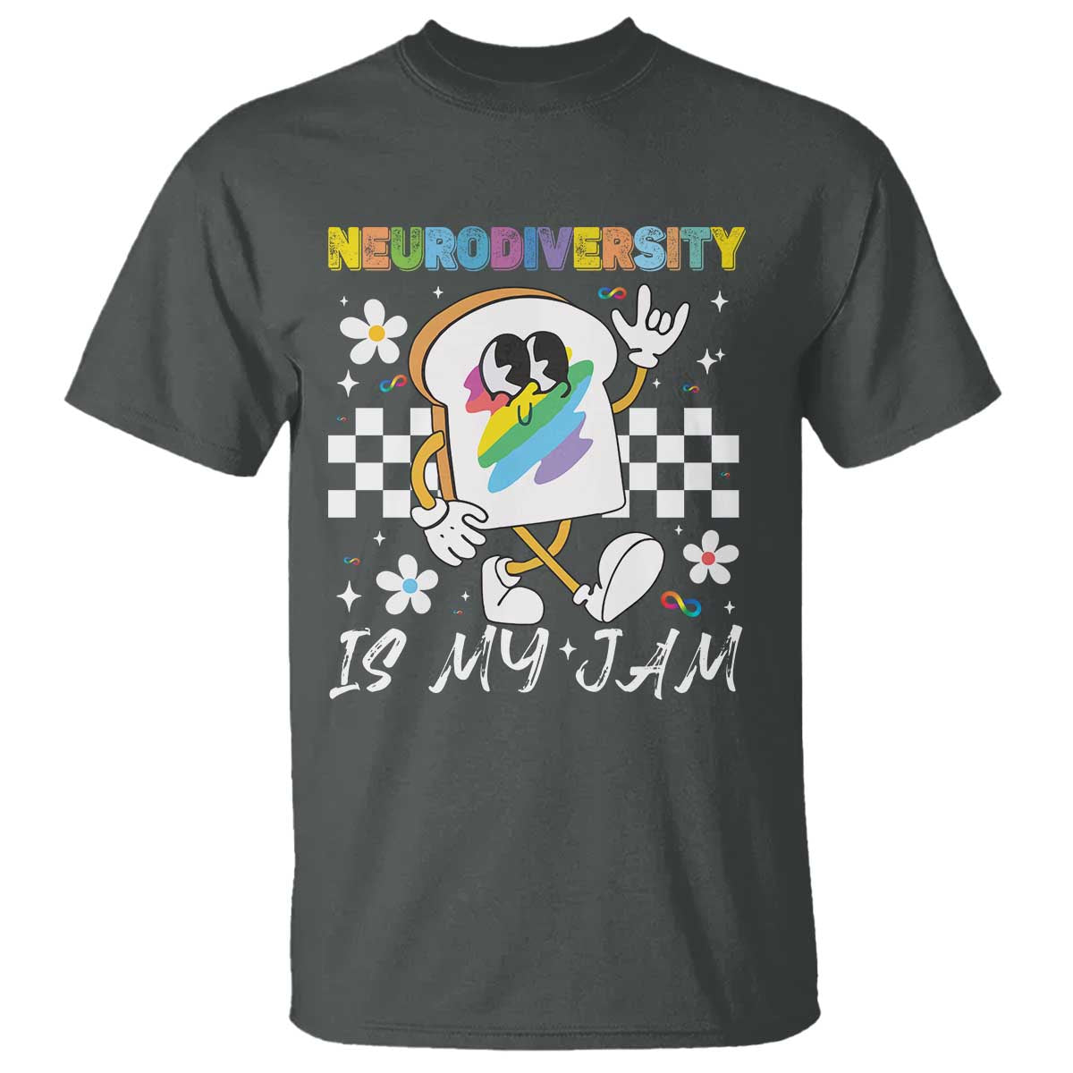 Neurodiversity Is My Jam Inclusion Autism Support T Shirt Special Education Teacher Para Gift