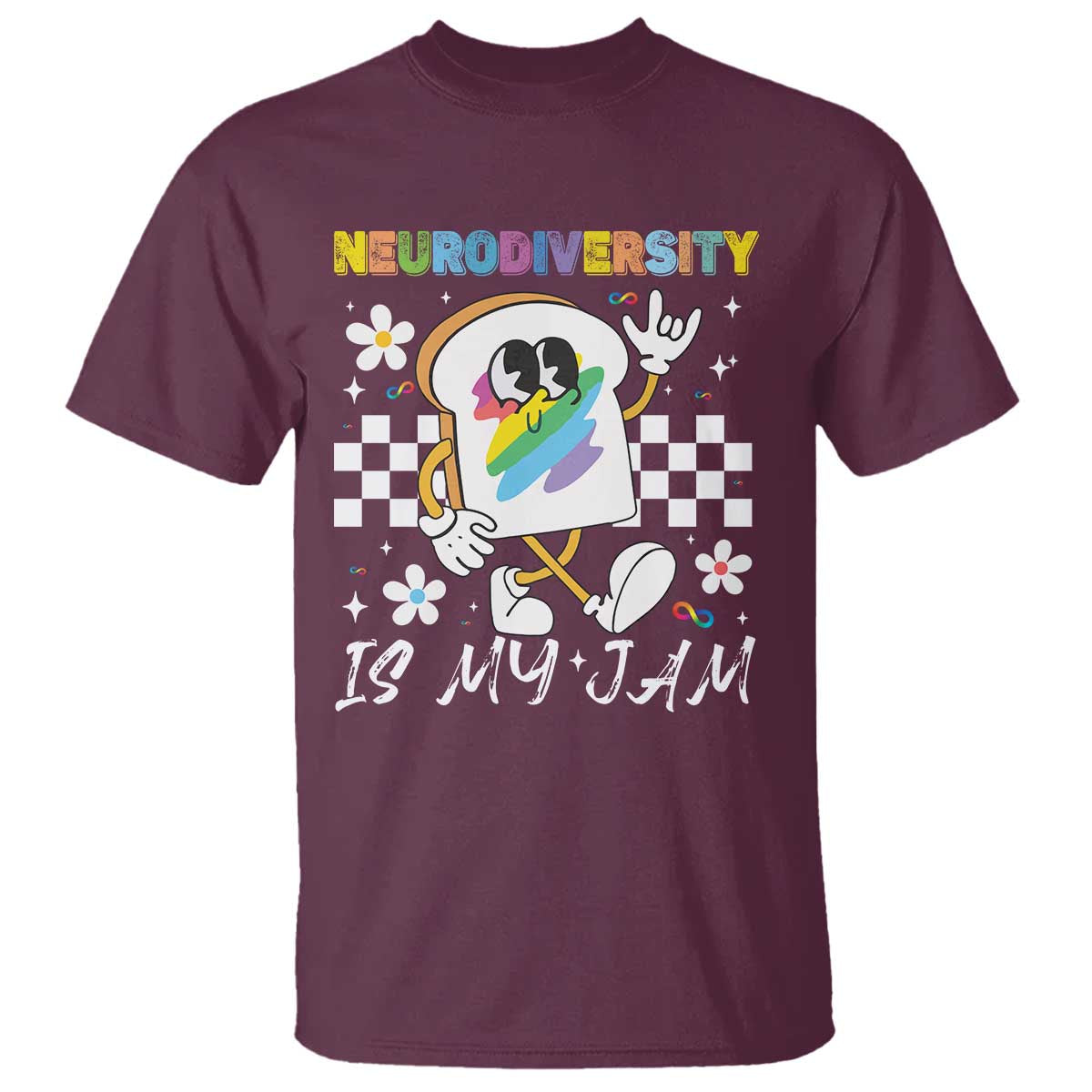 Neurodiversity Is My Jam Inclusion Autism Support T Shirt Special Education Teacher Para Gift