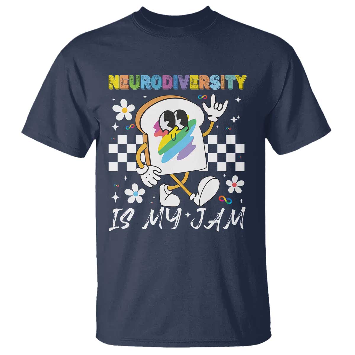 Neurodiversity Is My Jam Inclusion Autism Support T Shirt Special Education Teacher Para Gift