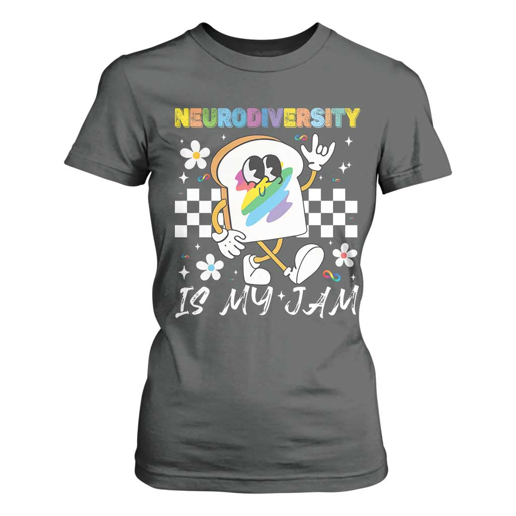 Neurodiversity Is My Jam Inclusion Autism Support T Shirt For Women Special Education Teacher Para Gift