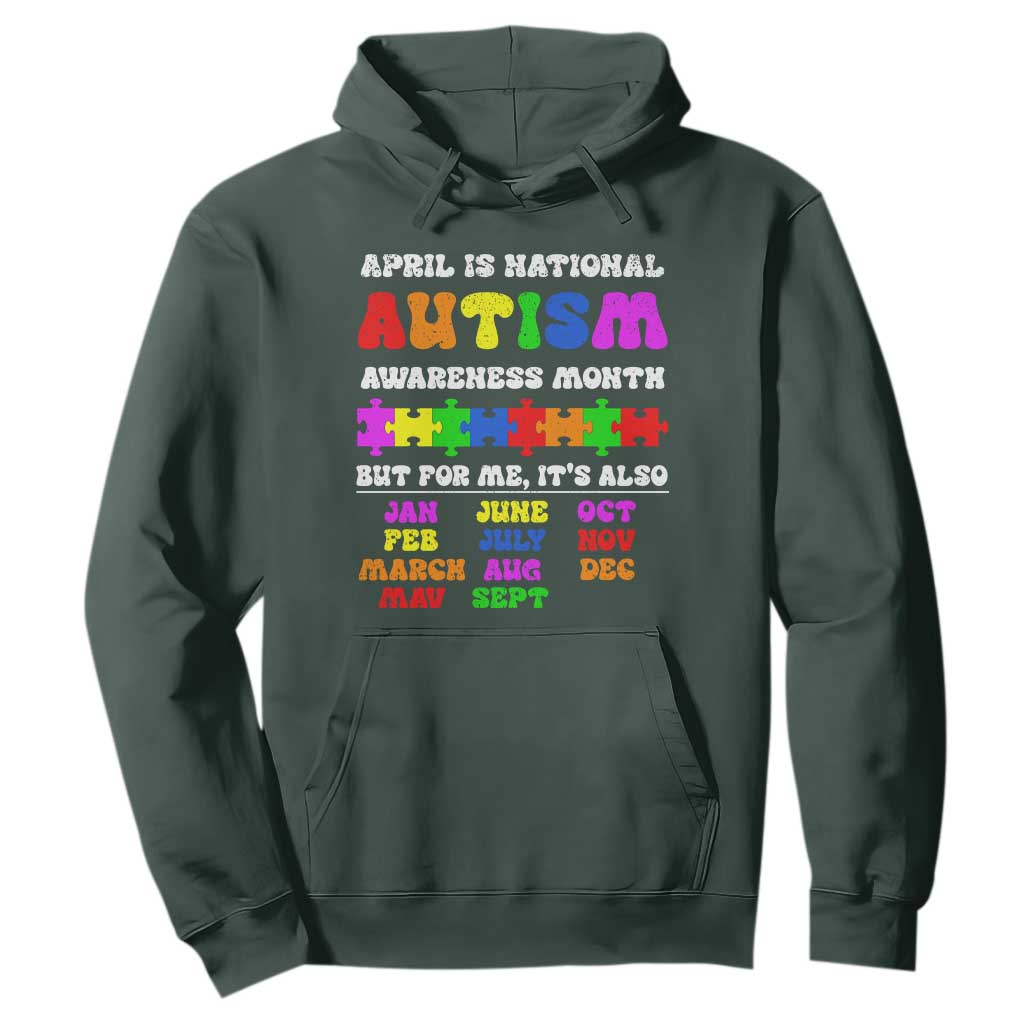 National Autism Awerness Month Hoodie Autistic Kids Gift