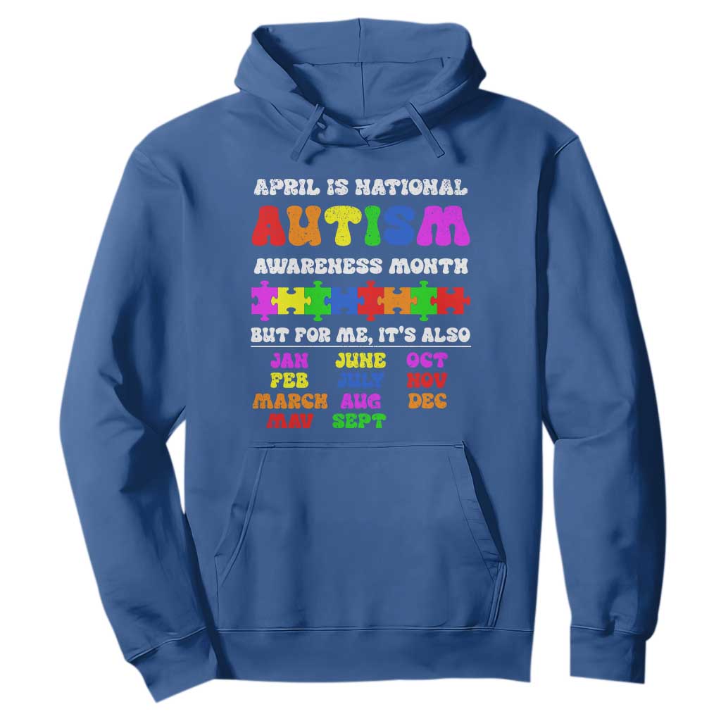 National Autism Awerness Month Hoodie Autistic Kids Gift