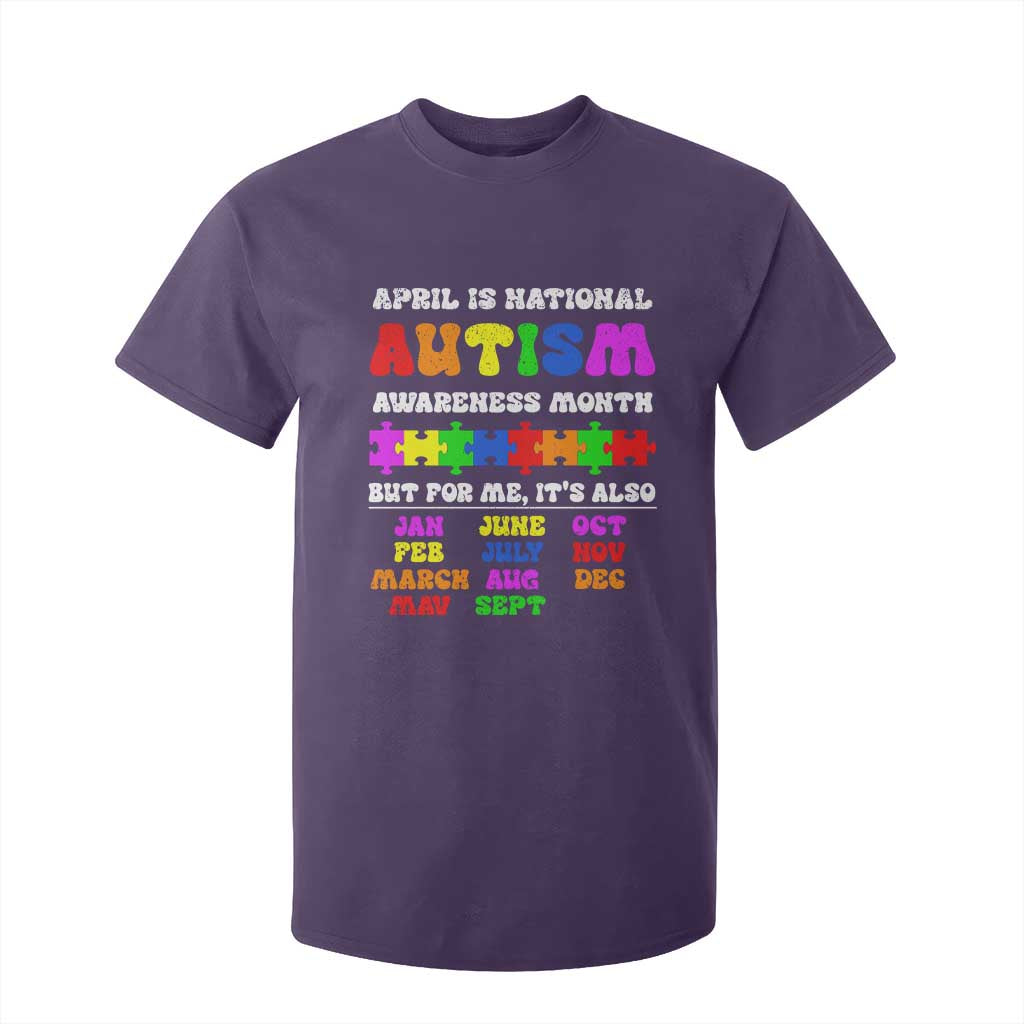 National Autism Awerness Month T Shirt For Kid Autistic Kids Gift