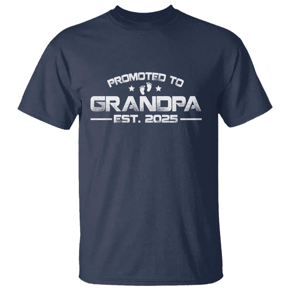 grandpa-est-2025-t-shirt-new-grandpa-fathers-day-gift