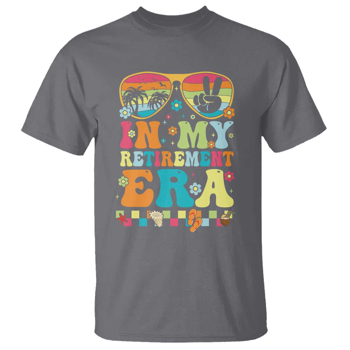 retired-est-2025-t-shirt-in-my-retirement-era-groovy-summer-vibes