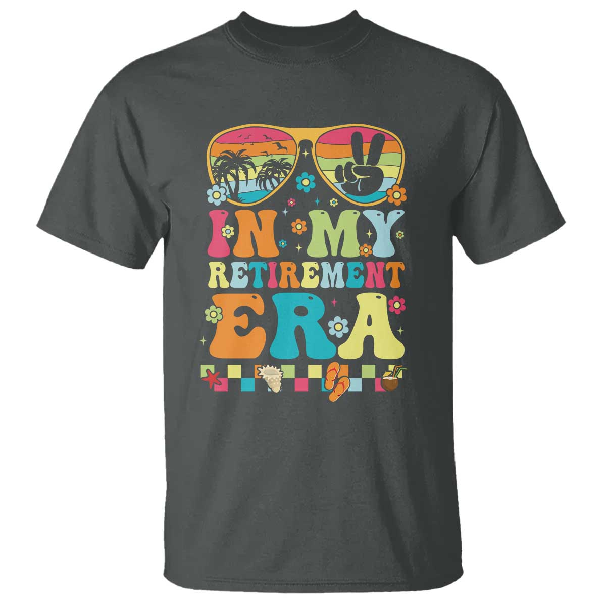 retired-est-2025-t-shirt-in-my-retirement-era-groovy-summer-vibes