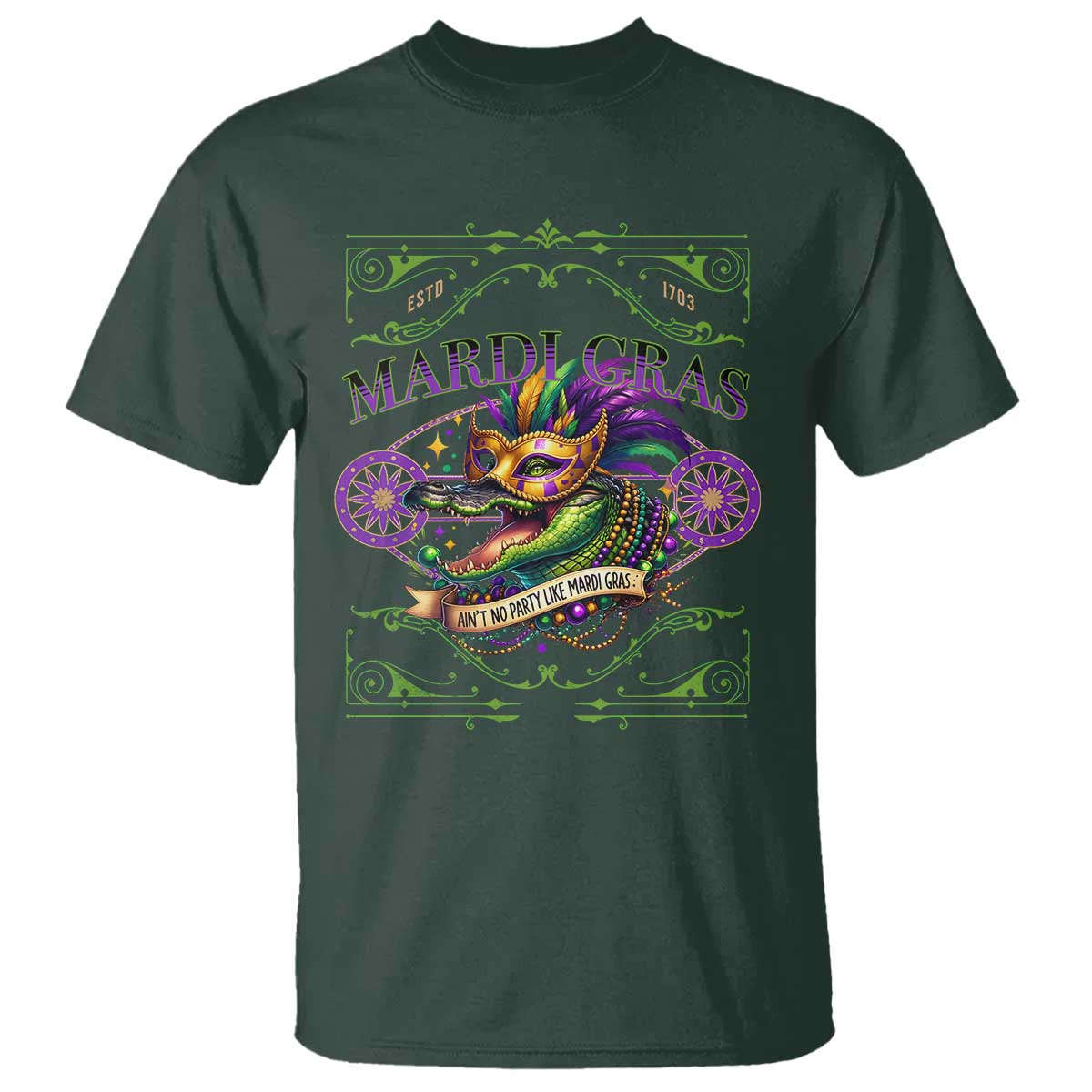 mardi-gras-crocodile-t-shirt-mardigator-alligator-costume-carnival-aint-no-party-like-mardi-gras