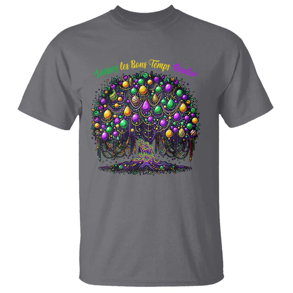 mardi-gras-bead-tree-t-shirt-carnival-new-orleans-2025-laissez-les-bons-temps-rouler